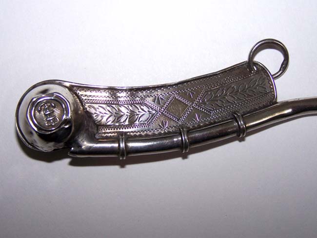 A Sterling Silver Bosun's Whistle circa 1904 — image 3